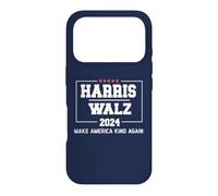 Harris Walz 2024 Make America Kind Again Harris Waltz Quote Case for iPhone 17 Pro