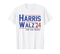 Harris Walz 2024 President American Flag Kamala Harris Waltz T-Shirt