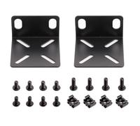 Harrisen 2 Pcs Rack Mount Kit,Rack Ears for 17.3 in Switches,Audio,Media | Adjustable Rack Ears with M3 M4 M6 Screw
