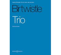 Harrison Birtwistle Trio: Violin, Cello, and Piano, Score and Parts