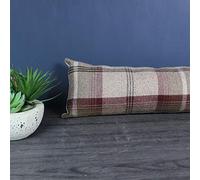 Harrison Cropper Balmoral Mulberry Tartan Draught Excluder (90cm Length x 15cm Width)