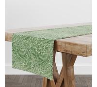 Harrison Cropper William Morris Larkspur Fabric Table Runner (Sage)