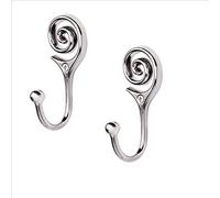 Harrison Drape Large Curtain Tieback hook, Satin Nickel, Coat hook/General all purpose hooks