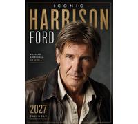 Harrison Ford 2027 Wall Calendar | A3 Size | Premium Quality | For Fans & Collectors