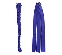 Harrison Howard 3 Tube Stretchy Fabrics Adjustable Closure Lightweight Horse Tail Bag for Horses Braid-in Tail Bag