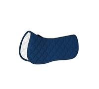 Harrison Howard English Half Pad Non-Slip Moisture-Wicking Shock Absorbing Horse Saddle Pad for Jumping Training Eventing Peacock Blue