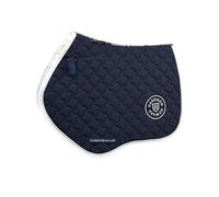 Harrison Howard English Saddle Pad for Horses Horse Riding Close Contact Saddle Pad Non-Slip Moisture-Wicking Shock Absorbing Navy