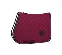 Harrison Howard Equestrian All Purpose Saddle Pad High-Performance English Saddle Pad with Superior Shock Absorption Burgundy