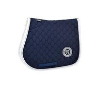 Harrison Howard Equestrian All Purpose Saddle Pad High-Performance English Saddle Pad with Superior Shock Absorption Navy