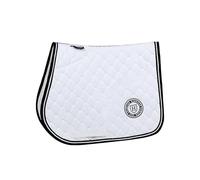 Harrison Howard Equestrian All Purpose Saddle Pad High-Performance English Saddle Pad with Superior Shock Absorption White
