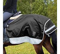 Harrison Howard FocalMax Quarter Exercise Sheet with Fleece Lining Competition Rug Hi-Vis Horse Exercise Reflective Night Safety with Tail Flap