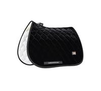 Harrison Howard General Purpose Saddle Pad for Horse Riding Training English Saddle Pad Soft Cushioning for Horse Back Black