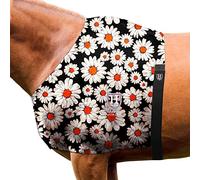 Harrison Howard Heat-Insulating Breathable Stretchy Shoulder Guard Anti Rub Bib for Horse Daisy M