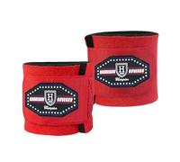 Harrison Howard Pastern Wraps for Horse Sold in Pairs Red