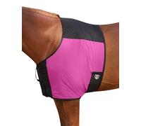 Harrison Howard Sleek Nylon and Stretch Horse Shoulder Guard Chest Protector Magenta M