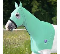 Harrison Howard Stretch Horse Slinky Hood All-Covered Comfortable Horse Sleazy Neck with Zipper- Mint Medium