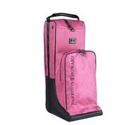 Harrison Howard Tall Boot Bag Equestrian Boot Travel Bag for Storing Helmet, Horse Whip Accessories Boot Storage Bag, Pink, Modern