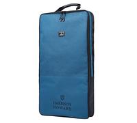 Harrison Howard Waterproof Bridle Bag Halter Bag for Horses with 3 Prong Tack Rack Sturdy Fabric Horse Tack Carry Bag Blue
