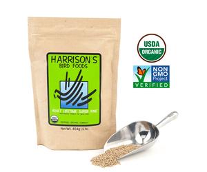 Harrison's Adult Lifetime Fine 5lb 2.27kg Parrot Food small medium Parrots