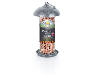 Harrisons Hammertone Mini Seed Feeder - Silver - Peanut