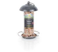 Harrisons Hammertone Mini Seed Feeder - Silver - Seed