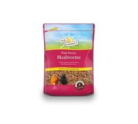 Harrisons High Energy Mealworms 500g Pouch | High Protein & Fat, Nutritious Treat for Garden Birds, Convenient Pouch, Year-Round Feeding, Safe for Various Bird Species