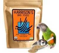 Harrisons High Potency Fine 5lb - Complete Parrot Diet, Pack of