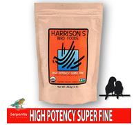 Harrison's High Potency Fine and Super Fine Bird Food - Super Fine Dry - 453g Bag