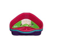 Harrison's Small Animal Corner Litter Tray 34cm Purple (1pc)