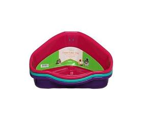 Harrison's Small Animal Corner Litter Tray 34cm Purple (1pc)