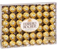 Harrissen Select Chocolate Gift Box T48, 600g - Hazelnut Milk Chocolate Pralines in Gold Foil, Premium Sharing & Gifting Selection