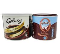 Harrissen Select Hot Chocolate Combo Galaxy Options Belgian Pack of 2 (2 x 1KG Bags) | Premium Instant Drink Mix | Rich, Creamy, Belgian-Style Taste | Just Add Milk or Water | 80+ Total Servings