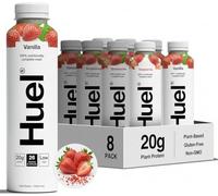 Harrissen Select Ready-to-Drink Strawberries Protein Meal Shake, - 20g Protein, High Fibre, Essential Vitamins & Minerals, Convenient Pre-Portioned Meal Replacement Drink (Pack of 8, Strawberries)