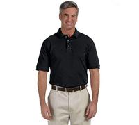 Harriton Men's Ringspun Cotton Piqué Short-Sleeve Polo