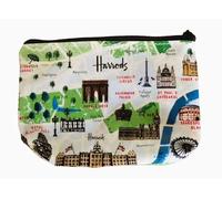 Harrods Big Ben Westminster Shakespeare Globe Portobello Market Landmarks etc Cosmetic Bag Storage Bag Very Scarce Special Edition Eco-Friendly Souvenir Bank Card Holder Waterproof Coin Purse