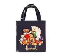 Harrods Jacob & Henry Teddy Bears Bear Vintage Style Eco-friendly Unisex Shopping Bag Quite Rare