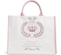 Harrods Large Queen's Platinum Jubilee Shopper Bag