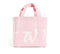 Harrods Light Pink Cotton Logo Tote Bag, Mini Size 23 x 25 x 12cm
