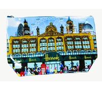 Harrods London Landmarks London Eye Big Ben St Pauls Shop Front Rare Cosmetic Bag Toiletry Bag Storage Bag Very Scarce Special Edition Eco-Friendly Souvenir Bank Card Holder Waterproof Bag Coin Purse