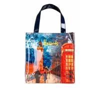 Harrods London Turner Style Vintage Small Tote Bag Shopping Bag Rare Special Edition Eco-friendly Souvenir Gift Bag Small Handbag Shopping Shoulder Bag & Sought After