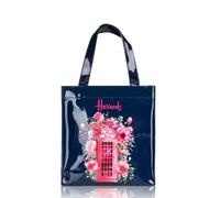 Harrods London UK Telephone Kiosk Vintage Small Tote Bag Shopping Bag Rare Special Edition Eco-friendly Souvenir Gift Bag Handbag Shopping Shoulder Bag & Sought After
