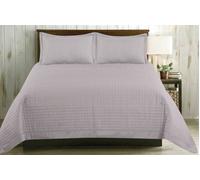 Harrogate Silky Quilted Bedspread Rapport Home Mint Double