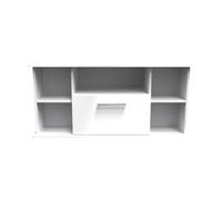 Harrow Corner TV Unit (Ready Assembled) Ready Assembled 2 U White One Size