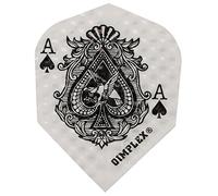 Harrow Dimplex Ace of Spade Standard Shape Dart Flights (5 Sets)