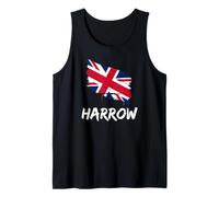 Harrow Great Britain Flag British Heritage & English Pride Tank Top