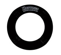 Harrows 4 Piece Double Sided Flights Darts Board Quick Fit Dart Surround Black (2020)