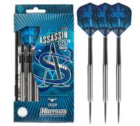 Harrows Assassin Tungsten Steel Tip Darts - Choose Knurled or Ringed Barrels