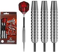Harrows Assassin Darts - Steel Tip Tungsten - Made in England - Heavy - 30g