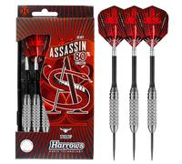 Harrows Assassin Heavy 80% Tungsten Darts - Knurled or Ringed - 27 to 40 Grams