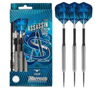 Harrows Assassin Tungsten Steel Tip Darts - Choose Knurled or Ringed Barrels